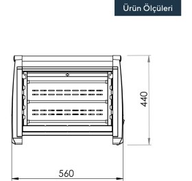 Resim Zenon Quartz Isıtıcı 1500 Watt LX-2832 