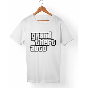 Resim Grand Theft Auto Gta Çocuk Beyaz T-Shirt 