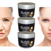 Resim Çok Renkli Dev Arfrika Salyangozu Kırışıklık ve Yaşlılık Karşıtı Bakım Kremi 3'lü Set 
