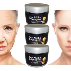 Resim Çok Renkli Dev Arfrika Salyangozu Kırışıklık ve Yaşlılık Karşıtı Bakım Kremi 3'lü Set 