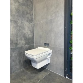 Resim Seramiksan Silva Kanalısız Asma Klozet Takım (Açık Montoj) 