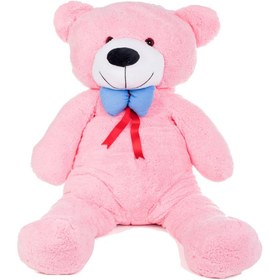 Resim Papyonlu Sevimli Peluş Şaşkın Ayı 80 cm - Sevgiliye Özel HEDİYE 