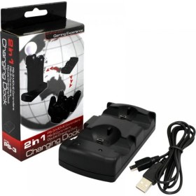 Resim Zljnx Yeni USB Çift Hızlı Şarj Ps3 Denetleyicisi Için Şarj Cradle Dock Istasyonu Sony Playstation 3 Joystick Gamepad Şarj Standı (Yurt Dışından) 