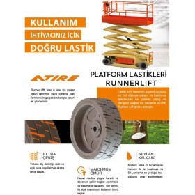 Resim Atire 406X125 Runnerlift Jlg Platform Lastiği 
