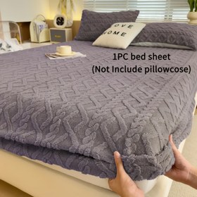 Resim Premium Kışlık Polar Astarlı Yatak Örtüsü, 5 Boyut Seçeneği, Tam Koruma Tasarımı, Kalınlaştırılmış Tüylenmeye Karşı Dayanıklı, Kaymaz Tabanlı, Hafif Bej Renkli Rahatlık, Yumuşak ve Nefes Alabilir, Makinede Yıkanabilir – Yatakhane, Misafir Odası, Öğrenci Yurdu ve Oteller İçin İdeal (Yastık Kılıfı Dahil Değildir) 