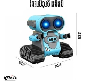 Resim Die Grup Akıllı Uzaktan Kumandalı Robot, Sesli ve Işıklı Eğlenceli Oyun 