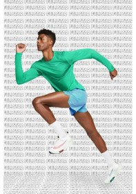 Resim Nike Run Division Rise 365 Running Crew Sweat Uzun Kollu Koşu Üstü Sweatshirt Yeşil 