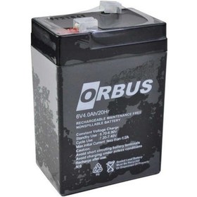 Resim Orbus 6v 4ah Akü 
