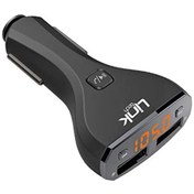 Resim Linktech G6 2.4a Şarj Destekli Lcd Ekranlı Fm Transmitter 