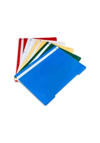 Resim Telli Dosya Plastik Mavi 50'li Paket 