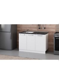 Resim Minar 125 Cm Mutfak Dolabı Beyaz 125-B1-Alt Modül Beyaz 