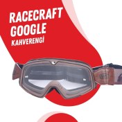 Resim %100 Racecraft Kahverengi Goggle 