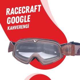 Resim %100 Racecraft Kahverengi Goggle 