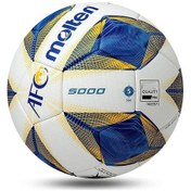 Resim Erimiş Futbol Topu Boyut 5. Vantaggio Futbol Üstün Fonksiyon Ve Açık Mavi - Beyaz 