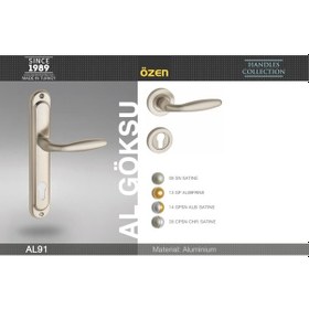 Resim Kapı Kolu Al91 Göksu Titanyum Aynalı Wc 