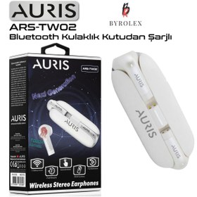 Resim Auris KUTUDAN ŞARJLI KULAKLIK İÇİ DOKUNMATİK KABLOSUZ KULAKLIK 