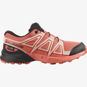 Resim Salomon Speedcross Waterproof Çocuk Patika Koşusu Ayakkabısı Pembe 