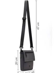 Resim Erkek Gri Mini Postacı Çantası - Gri / 00 