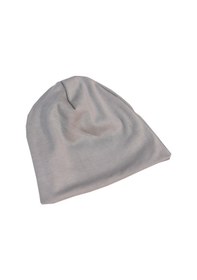 Resim Luess Fitilli Kışlık Unisex Çocuk Bere - Gri 