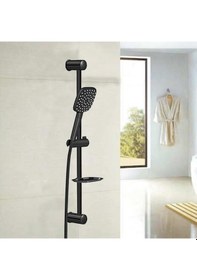 Resim Valtemo E Jet Black El Duşu Siyah Yuvarlak Vs-6180 Diğer 