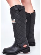 Resim Harley Davidson LACONIA HI 646 Unisex BLACK / YAĞLI DERİ Çizme 