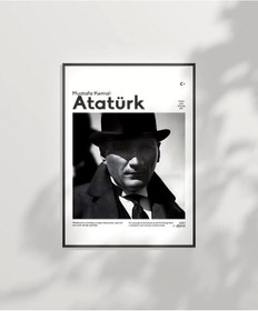 Resim Çerçevesiz Poster Gölgedeki Deha 