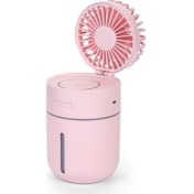 Resim Zsykd T9 Taşınabilir Ayarlanabilir USB Şarj Masaüstü Humiding Fan 3 Hızlı Kontrol Pembe (Yurt Dışından) 