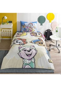 Resim Taç Lisanslı Paw Patrol Cloud Tek Kişilik Pamuk Nevresim Takımı 000000001000050025 Çok Renkli 