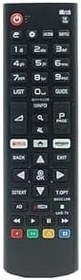 Resim HLL TEKNOLOJİ LG 50um7450 İle Uyumlu Smart Lcd Led Tv Kumandası Kk9893-16961 