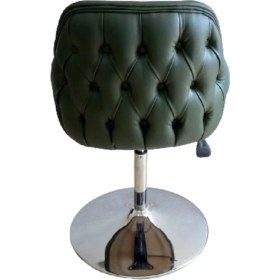 Resim Kamusal Market Tekli Bekleme Koltuğu Kapitone Desenli Suni Deri 