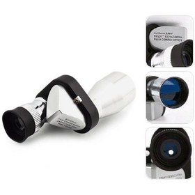 Resim 8x20 Tekli Dürbün Monoküler Mini Dürbün Kırmızı Camlı Avuç Içi Dürbünü Diğer 