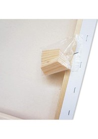 Resim Brons Gerdirme Apartlı Arkadan Zımbalı Tuval 3 Adet 25 x 35 CM 