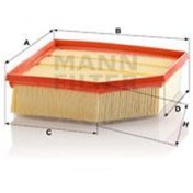 Resim MANN C23129 Hava Filtresi S60 01- V70 01- Xc70 02- Xc90 06- 2.4D5 2.4D 30636833 (WH672968) 