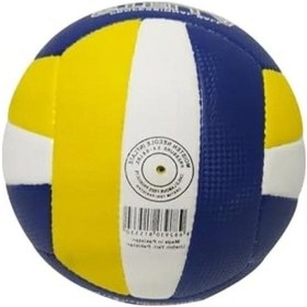 Resim El Dikişli 5 Numara Voleybol Topu Açık Mavi 