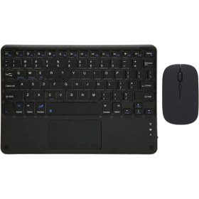 Resim TezMax Acer Iconia P10 (NT.LG1EY.001) 10.4" Uyumlu Kablosuz Bluetooth Şarjlı TouchPad'li Klavye Mouse Seti 