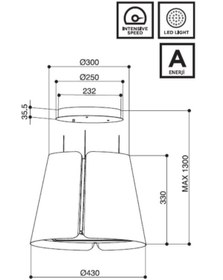 Resim Franke Beat DB Matt F45 Ada Tipi Davlumbaz 