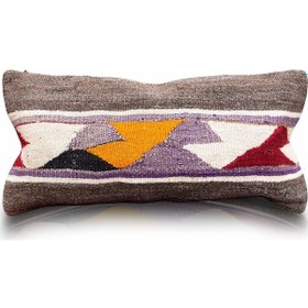 Resim Vintage Kilimli Yastık Kılıfı Pllwrec2460 - 30x60 
