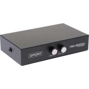 Resim 2 Port VGA Paylaşımı Manuel Switcher Kutusu (2 VGA Out / 1 VGA In) 191440'A Kadar 