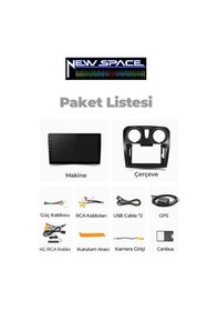 Resim Dacia Dokker 2gb Ram 32gb Rom Android Carplay Navigasyon Multimedya 