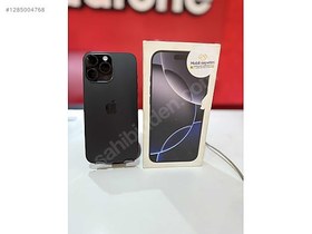 Resim Apple iPhone 16 Pro Max İkinci El TR | 256 GB | Siyah 