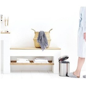 Resim Brabantia Çöp Kutusu 5 Lt Pedallı Newicon Fpp Mat Steel 112102 