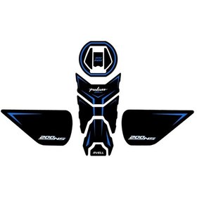 Resim Rvell Bajaj Pulsar Ns200 Uyumlu Tank Pad Set 002 1.Resim 