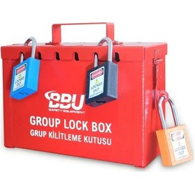Resim Eked Loto Bbu Sl Glb1 Metal Grup Kilitleme Kutusu 