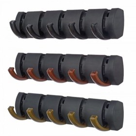 Resim naque Kapı Askı 5 Lı Lunıa Duvar Askı Yapışkanlı Güçlü Askı 