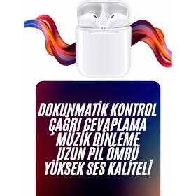 Resim FRY Akıllı Saat Kulaklık Hediyeli Uyku ve Sağlık Takibi Yapabilen Uzun Ömürlü 