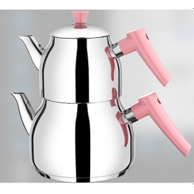 Resim Viola Mini Damla Paslanmaz Çelik Çaydanlık 