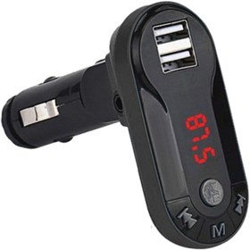 Resim Light up HELLO HL-19683 BT-FM MODULATÖR ÇİFT USB/SD/MP3 12-24 VOLT HAFIZASIZ BLUETOOTH FM TRANSMITTER 
