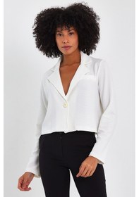 Resim Alexandergardı Astarsız Crop Blazer Ceket B22-21400 001 