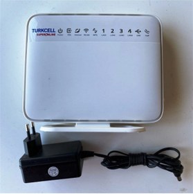 Resim KYNC HG658 V2 300 Mbps 4 Port, Wifi, VDSL,VDSL2 ADSL Modem Yenilenmiş 