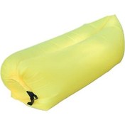 Resim Al Green Açık Şişme Kanepe Portatif Çekyat 1631 Sarı 